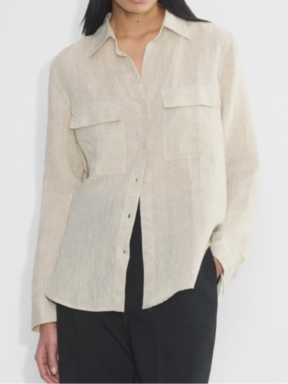 Wilfred Freeform Linen Shirt